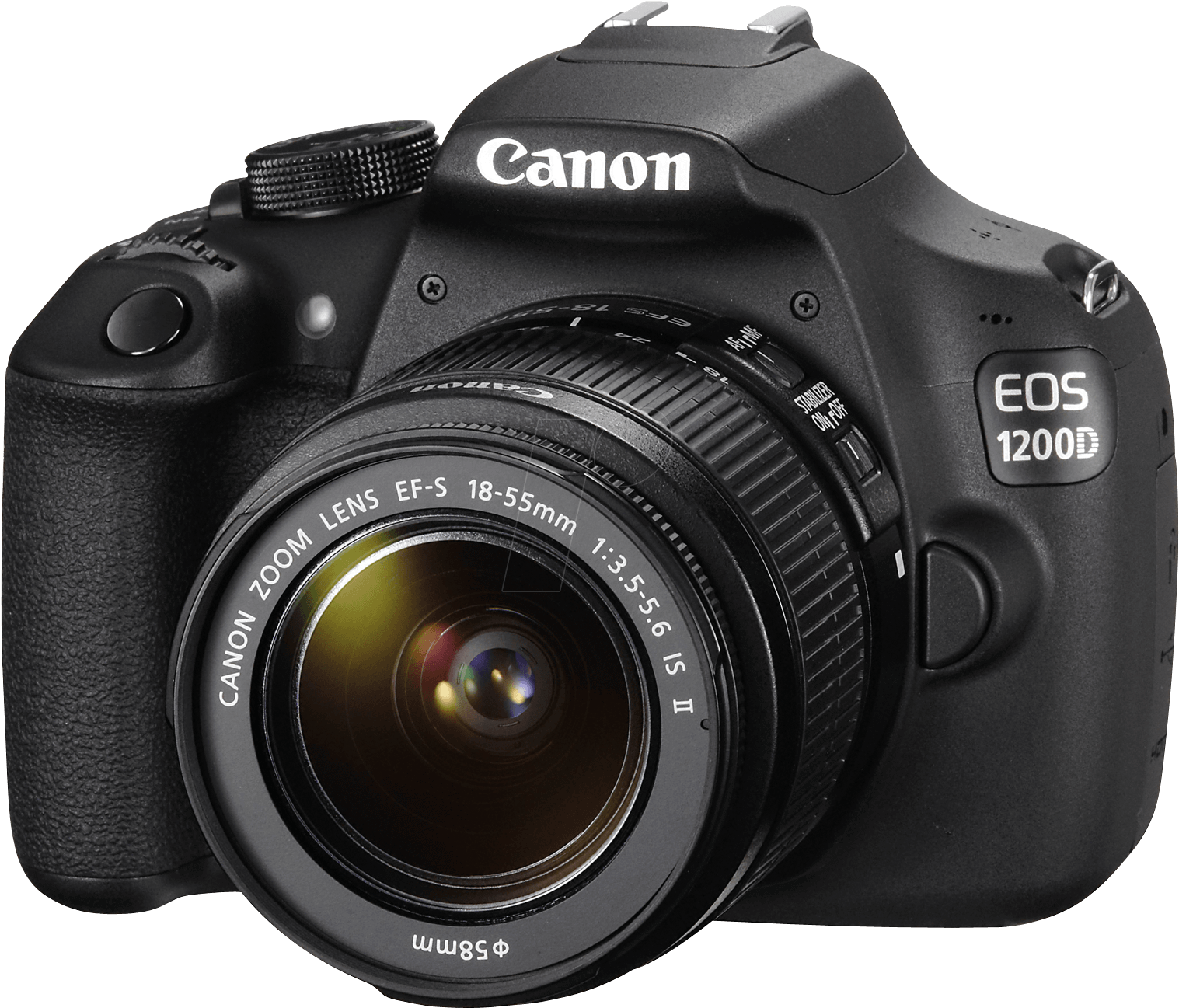 Canon Dslr Png - Canon Eos 1300d Dslr Clipart - Large Size Png Image