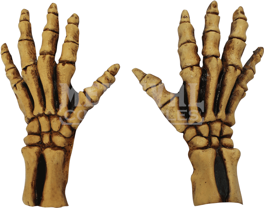 Latex Skeleton Gloves Clipart (850x850), Png Download