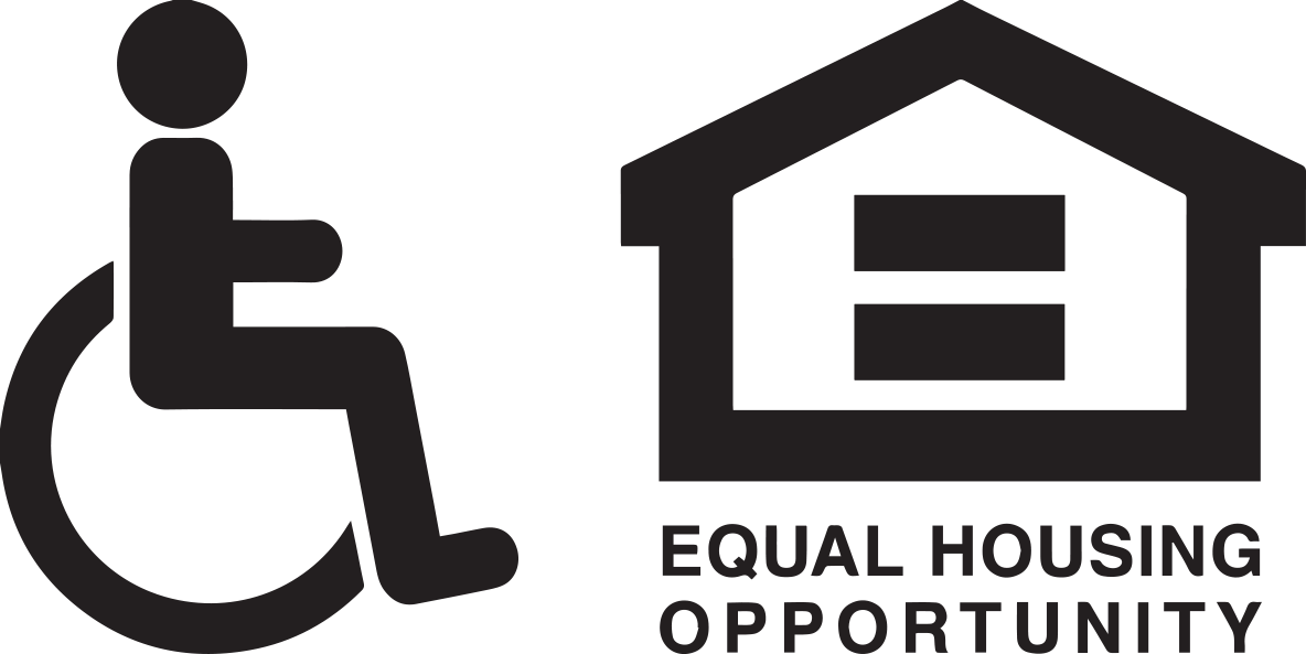 Image - Fair Housing And Handicap Logo Clipart (1184x593), Png Download