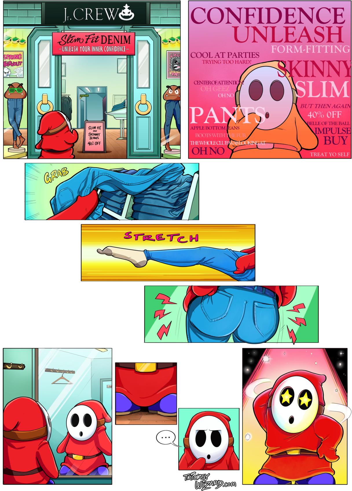 Shy Guy Adventures - Cartoon Clipart (1280x1737), Png Download