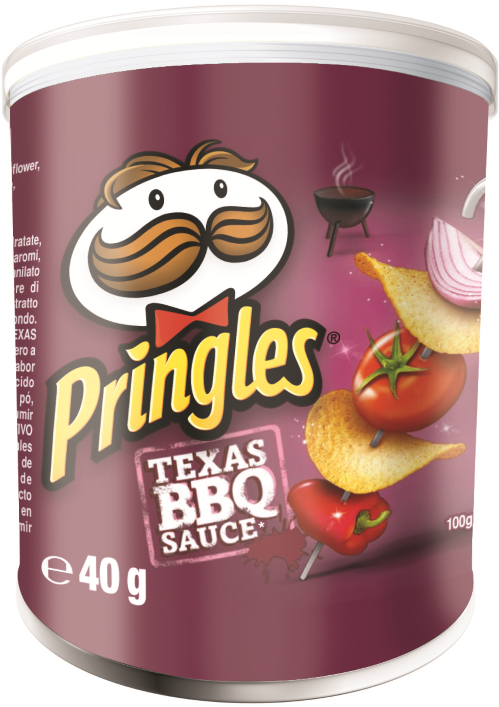 Texas Bbq Sauce Pringles , Png Download Clipart (499x707), Png Download