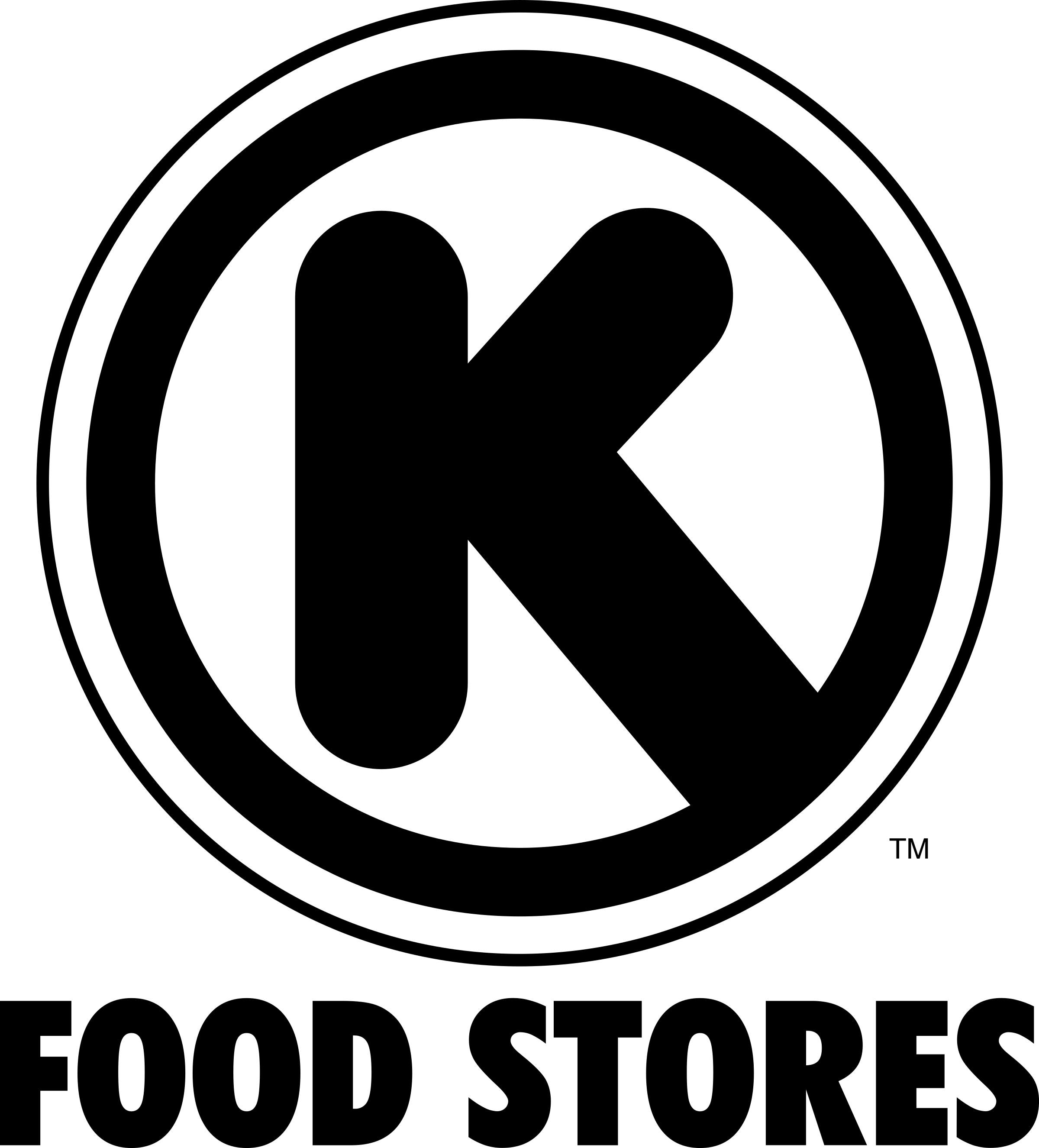 Circle K Food Stores 2 Logo Png Transparent - Circle K Clipart (2400x2651), Png Download
