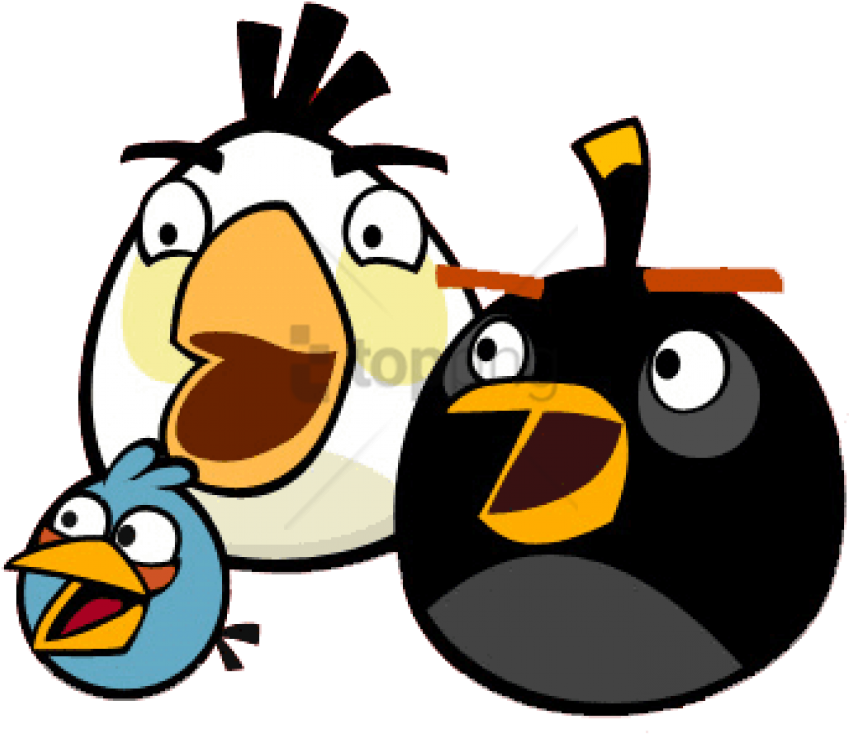 Free Png Download Angry Birds Black Png Images Background - Angry Birds Black Bird Png Clipart (850x754), Png Download