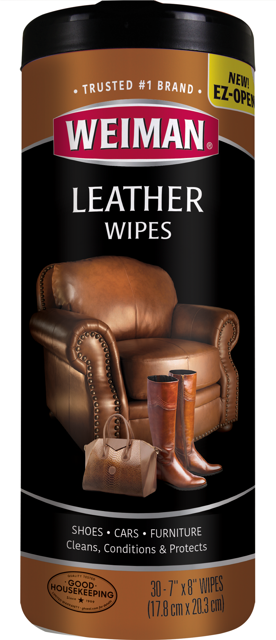 Weiman Leather Wipes Clipart (1735x2490), Png Download
