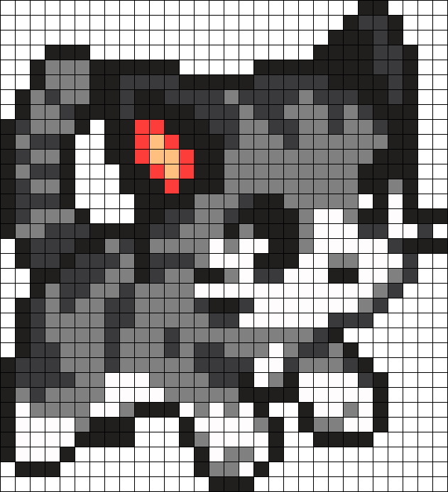 Easy Minecraft Pixel Art Cat