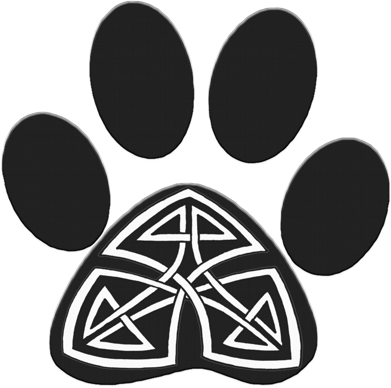 Brown Dog Paw Prints Png Clipart (800x804), Png Download