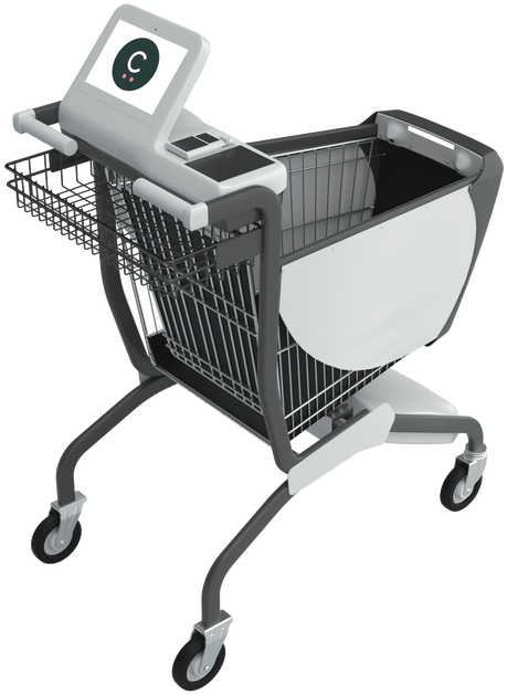 Caper Shopping Cart Clipart (507x679), Png Download