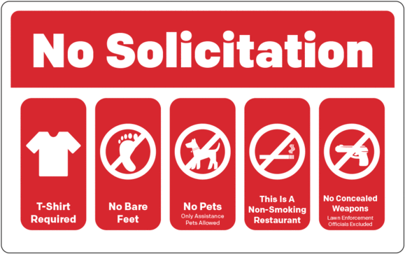 No Solicitation / Rules - ベル Collection Of Golden Songs Clipart (600x600), Png Download