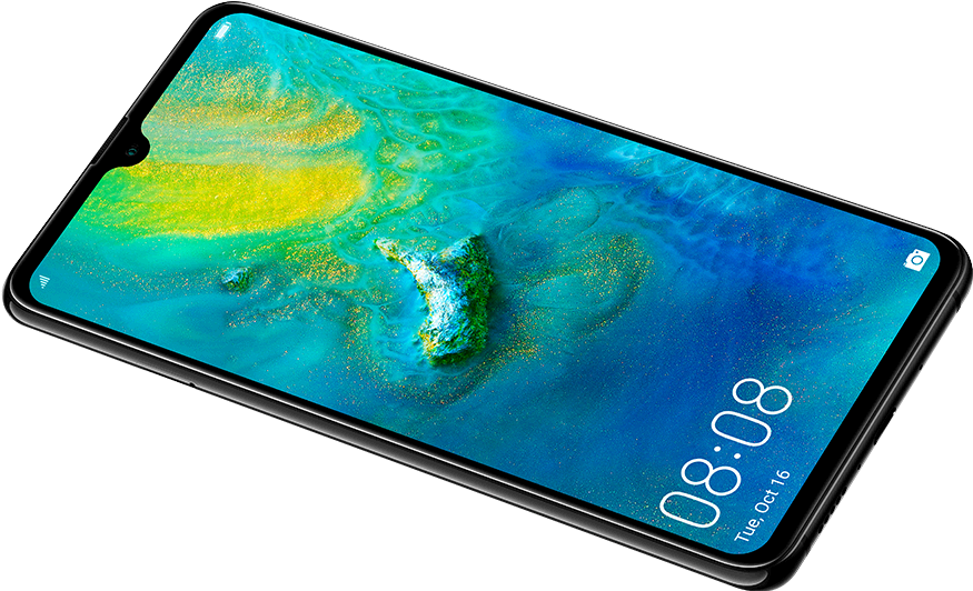 Huawei Mate 20 Display Huawei Mate 20 Screen - Huawei Mate 20x Specs Clipart (978x643), Png Download