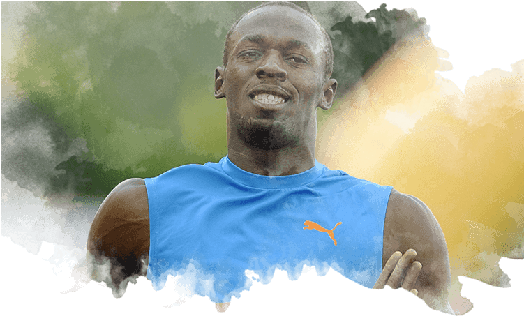 ¿qué Sabes De Usain Bolt - Player Clipart (750x474), Png Download