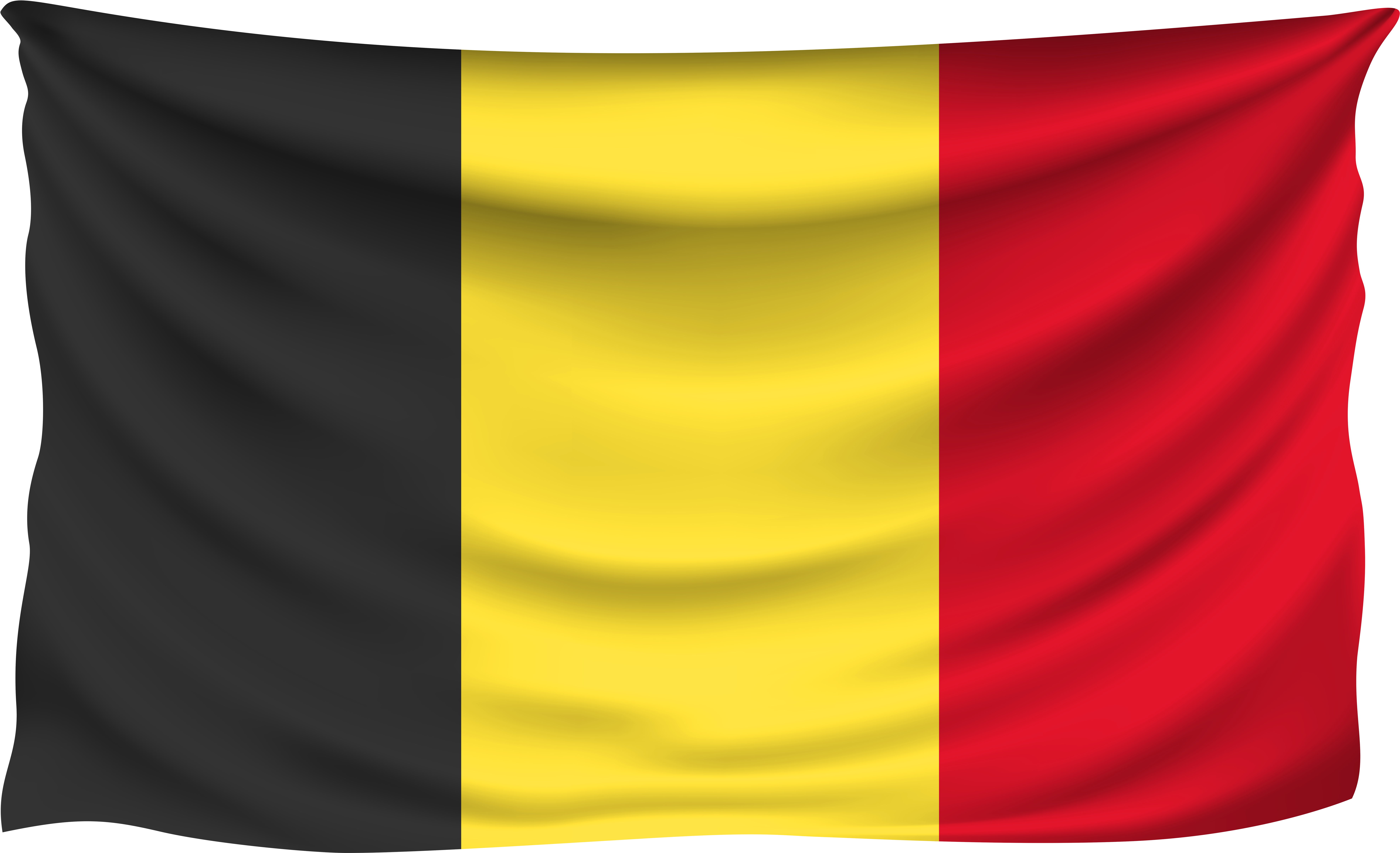 Free Png Download Belgium Wrinkled Flag Clipart Png - Flag Transparent Png (850x525), Png Download