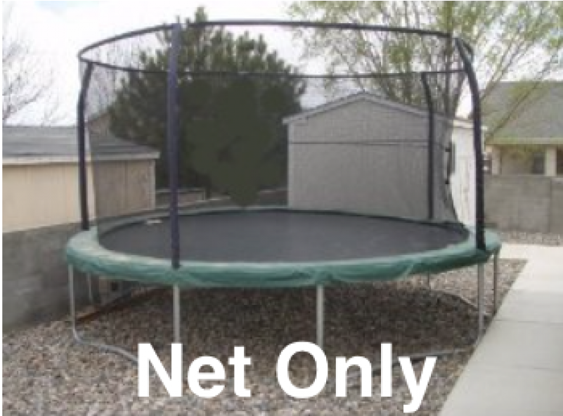 More Views - Trampoline Replacement Net Clipart (800x800), Png Download