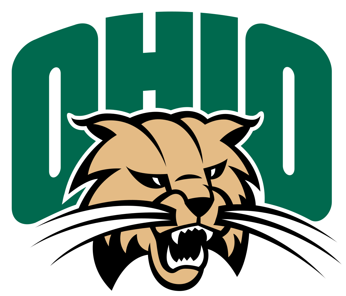 Vector Ohio Art - Ohio University Football Logo Clipart (1200x1031), Png Download