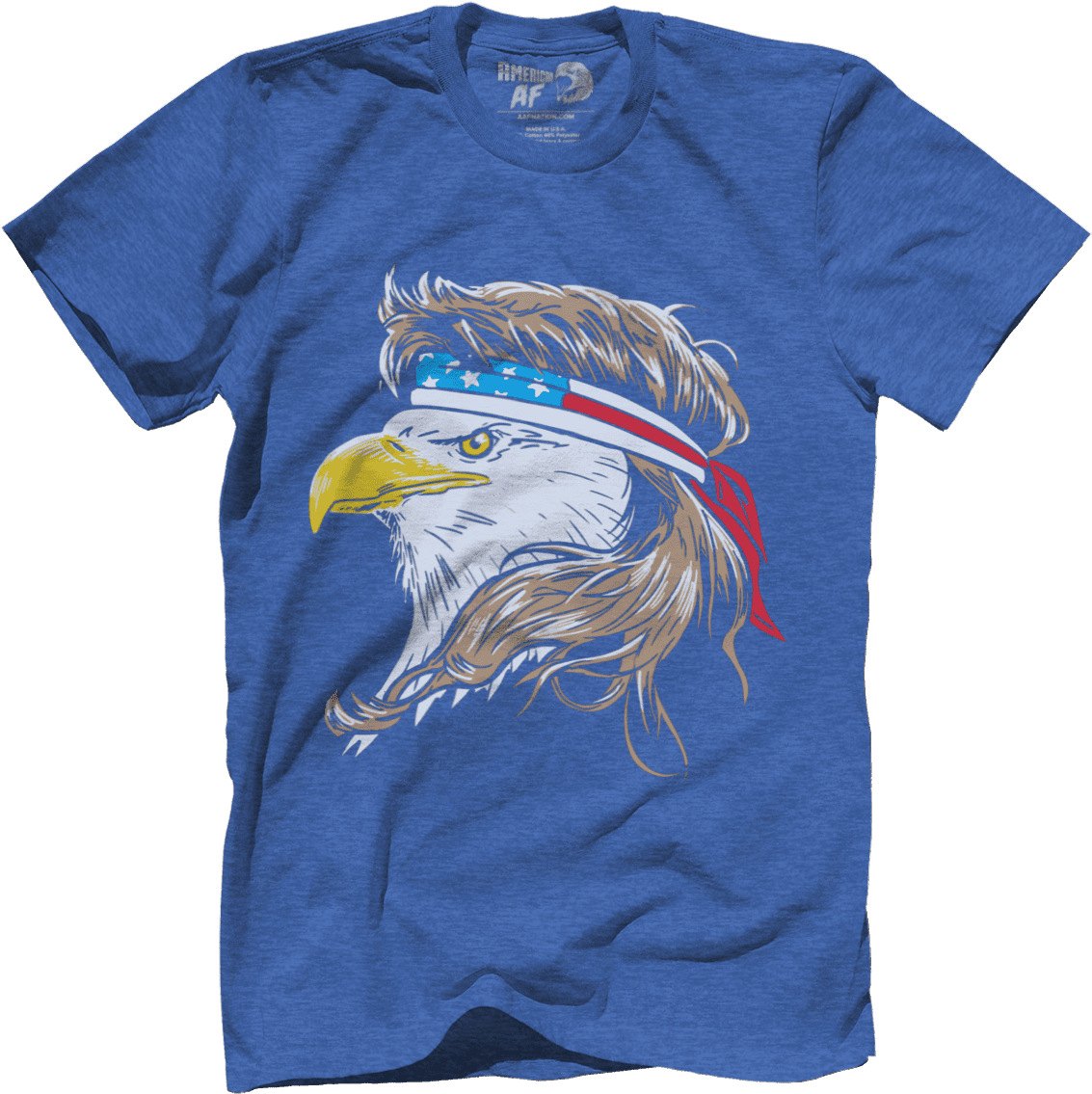Bald Eagle Mullet Shirt Clipart (1133x1135), Png Download