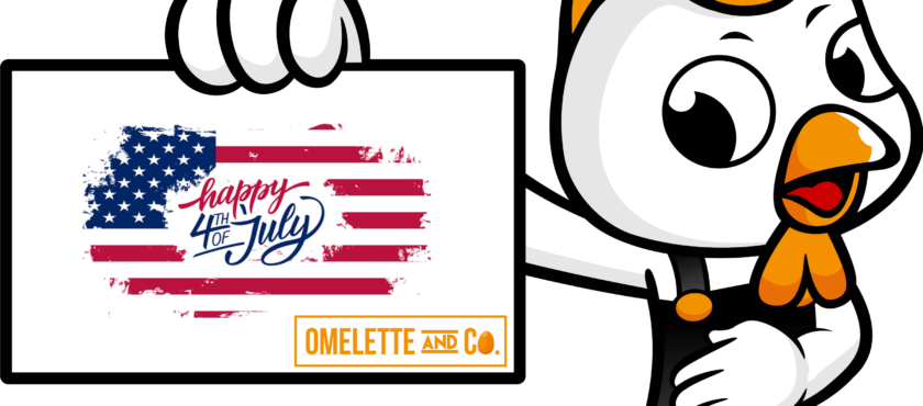 Happy 4th Of July Clipart (840x370), Png Download