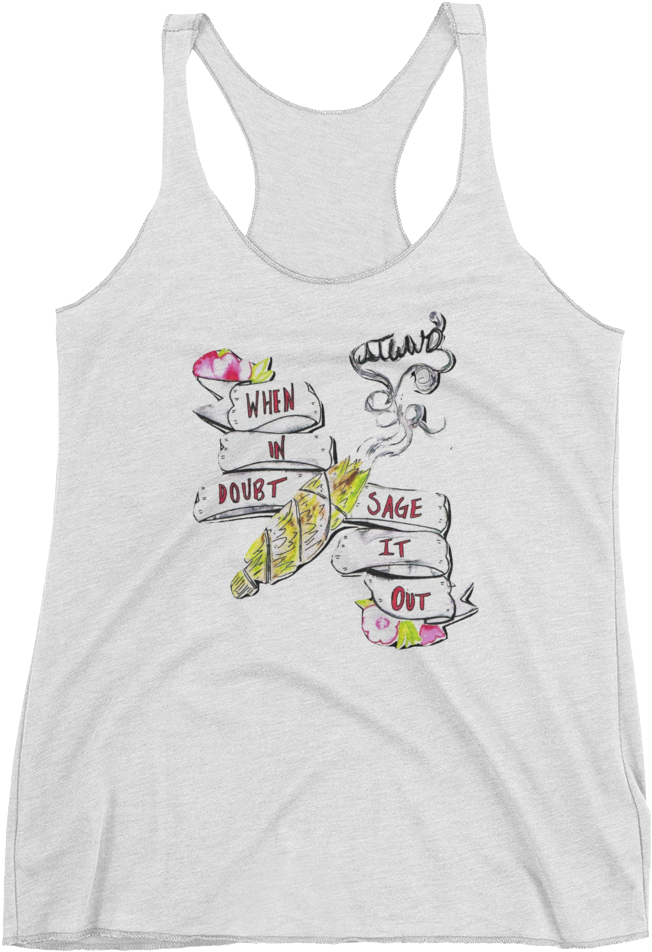 Image Of When In Doubt, Sage It Out Tank - Game Of Thrones Bachelorette Shirts Clipart (652x952), Png Download