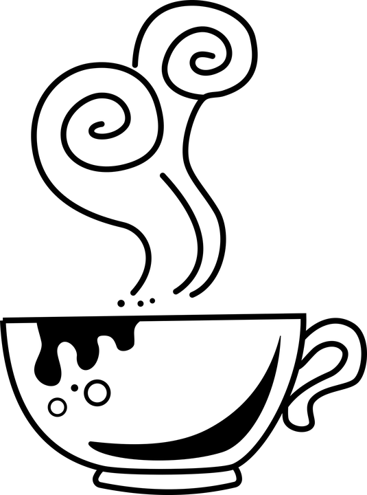 Beverage, Caffeine, Coffee, Cup, Doodle, Drink - Hand Drawn Coffee Cup Clipart (535x720), Png Download