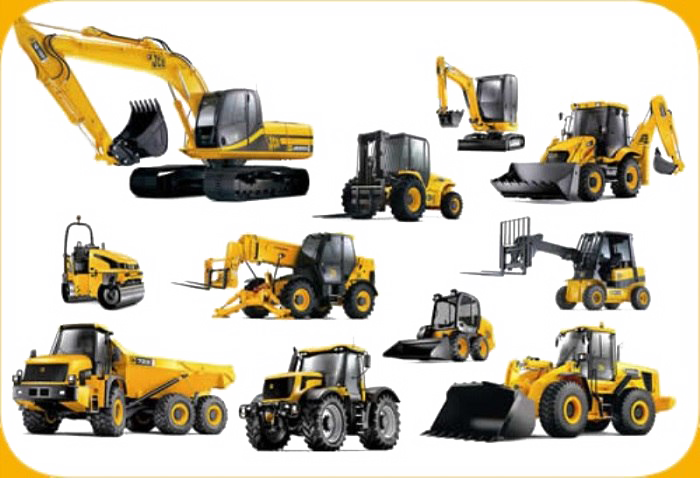 Construction Machine Png Free Image - Construction Equipment And Machinery Clipart (700x478), Png Download