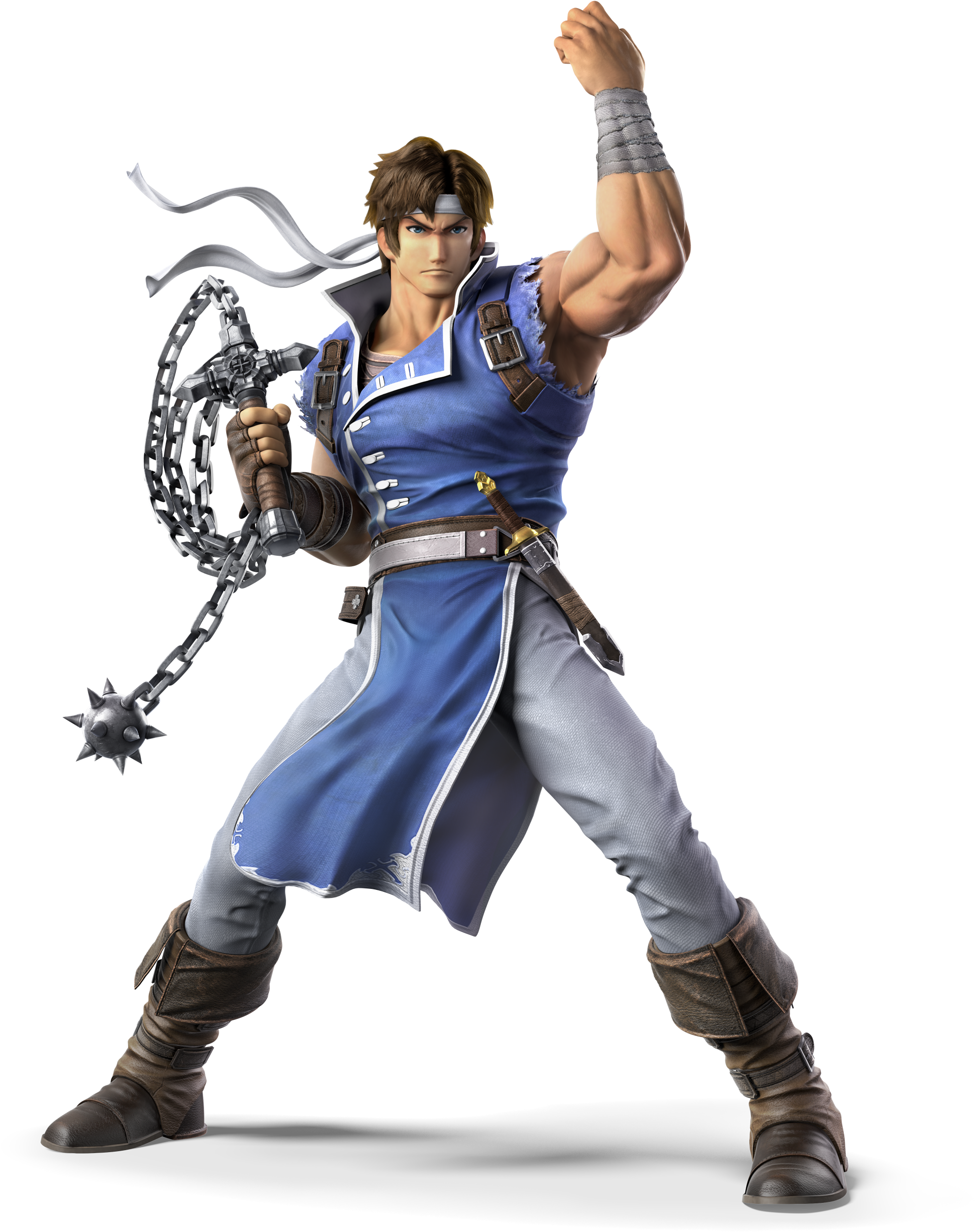 Super Smash Bros Ultimate Richter Clipart (1200x1200), Png Download