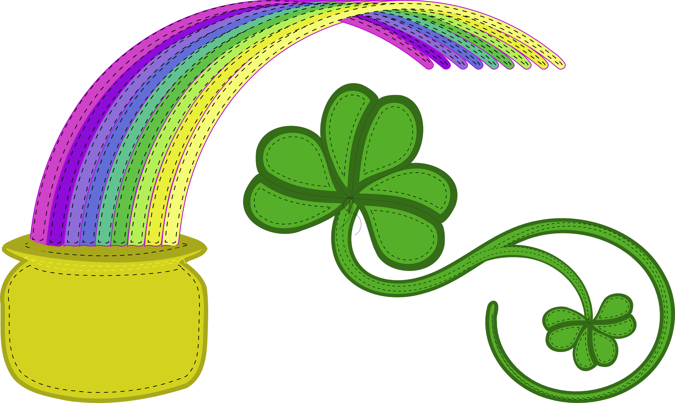 My Other Sites - Free Clip Art St Patricks Day - Png Download (2331x1392), Png Download