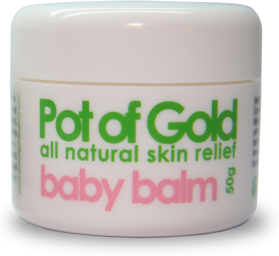 Pot Of Gold Baby Balm 50g Clipart (901x824), Png Download