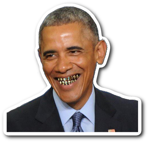 Hood Obama Clipart (600x600), Png Download