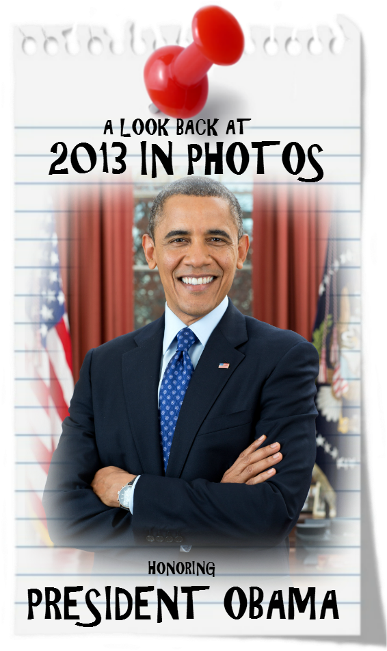 President Barack Obama To Be Honored In The "2013 Year-end - Barack Obama Royalty Free Clipart (575x950), Png Download