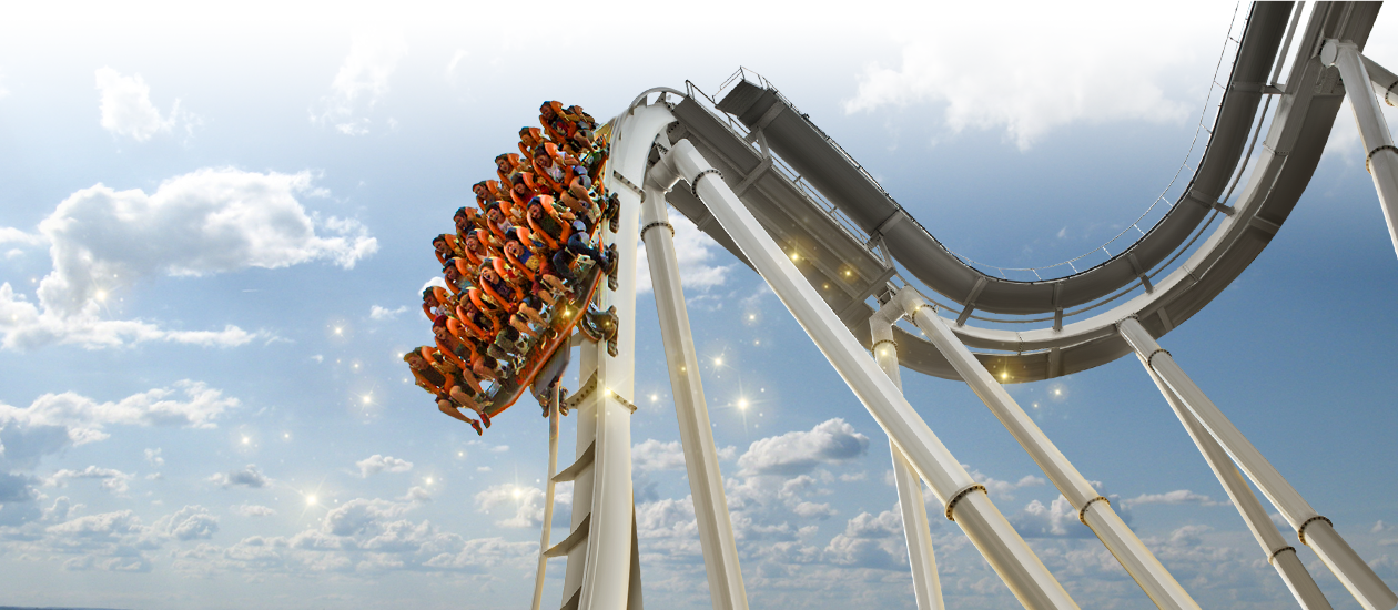 Oblivion The Black Hole - Gardaland Oblivion The Black Hole Clipart (1260x550), Png Download