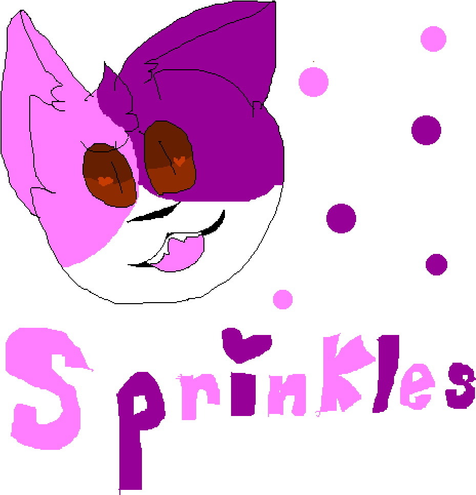Sprinkles - Cartoon Clipart (1000x1000), Png Download