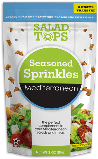Medit-sprinkles - Green Salad Clipart (600x600), Png Download
