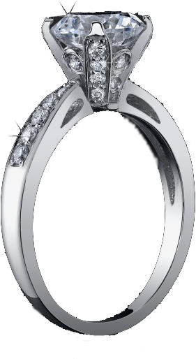 Engagement Ring Png - Png Transparent Ring Png File Clipart (600x600), Png Download