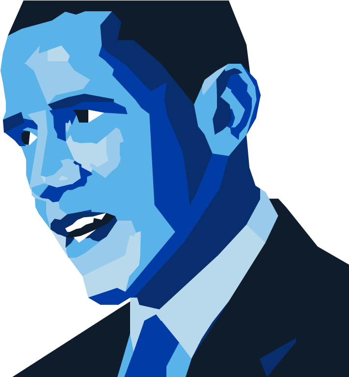 Obama Icon Transp Clipart (804x768), Png Download