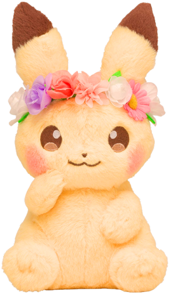Fluffy Eevee - Pikachu Pokemon Center Easter 2018 Clipart (500x627), Png Download