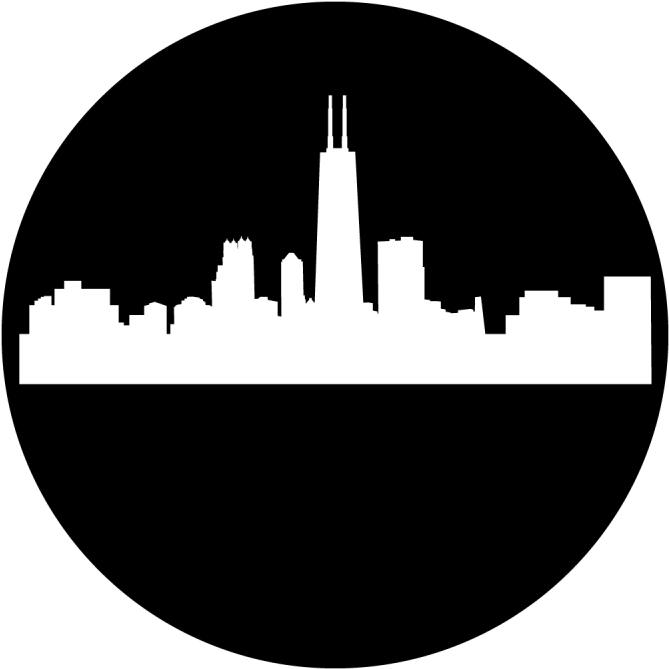 Big City Skyline - Windy City Skyline Clipart (800x800), Png Download