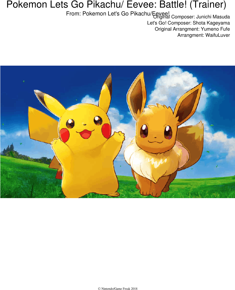 Battle Pokémon Lets Go Pikachu & Eevee - Let's Go Pikachu Review Clipart (850x1100), Png Download