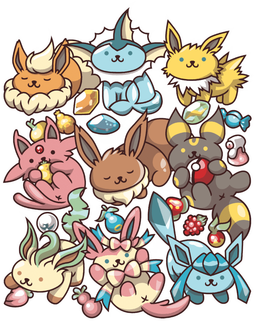 Eevee Atsume Clipart (813x1024), Png Download