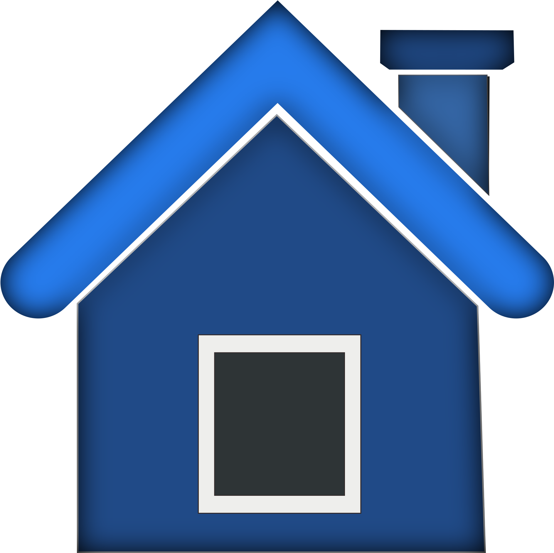 Free Icon Png Download - Home Icon Clipart (2400x2400), Png Download