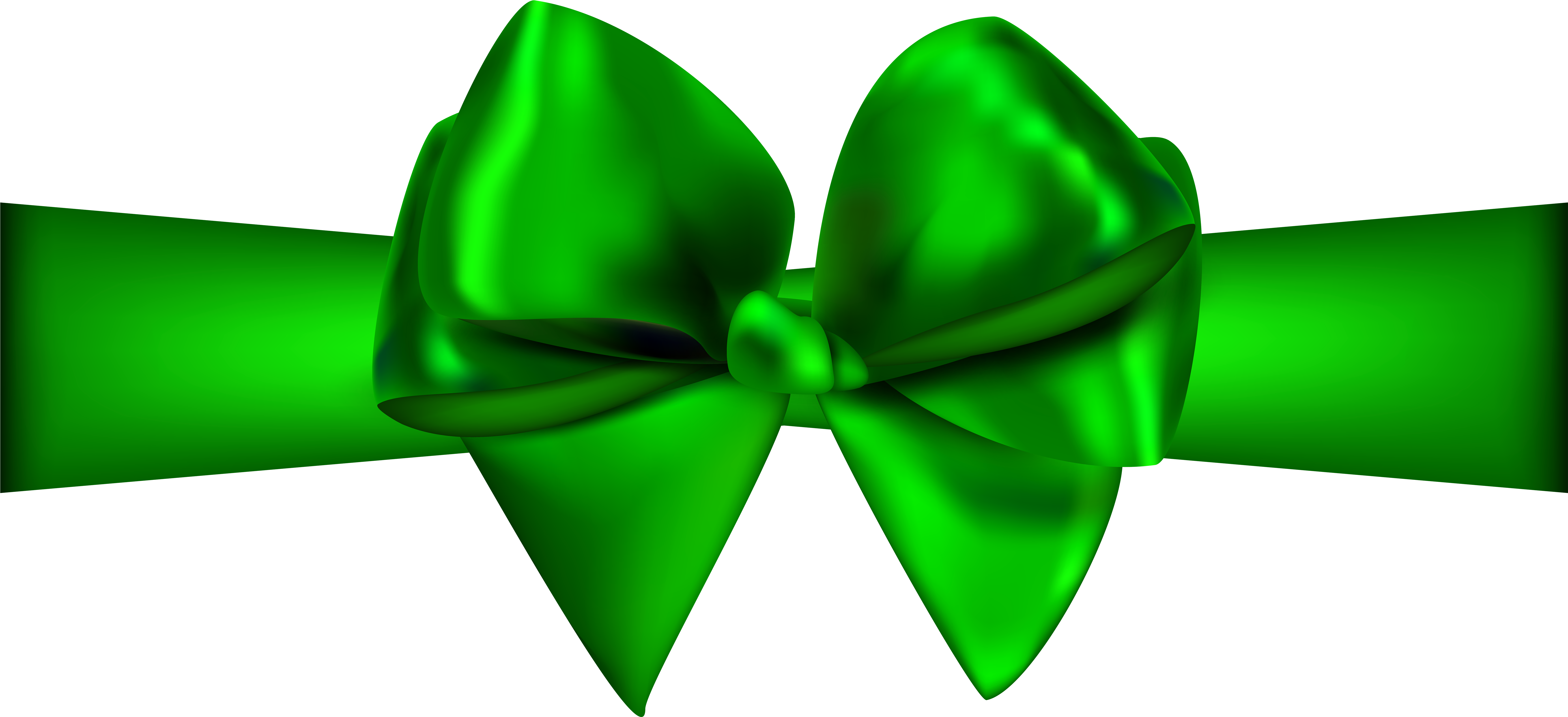 7000 X 3274 12 - Green Ribbon Transparent Background Clipart (7000x3274), Png Download