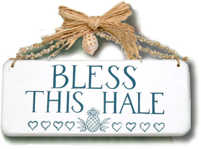 Bless This Hale Wooden Sign - Label Clipart (679x500), Png Download