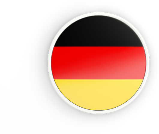 German Flag Round Icon Clipart (640x480), Png Download