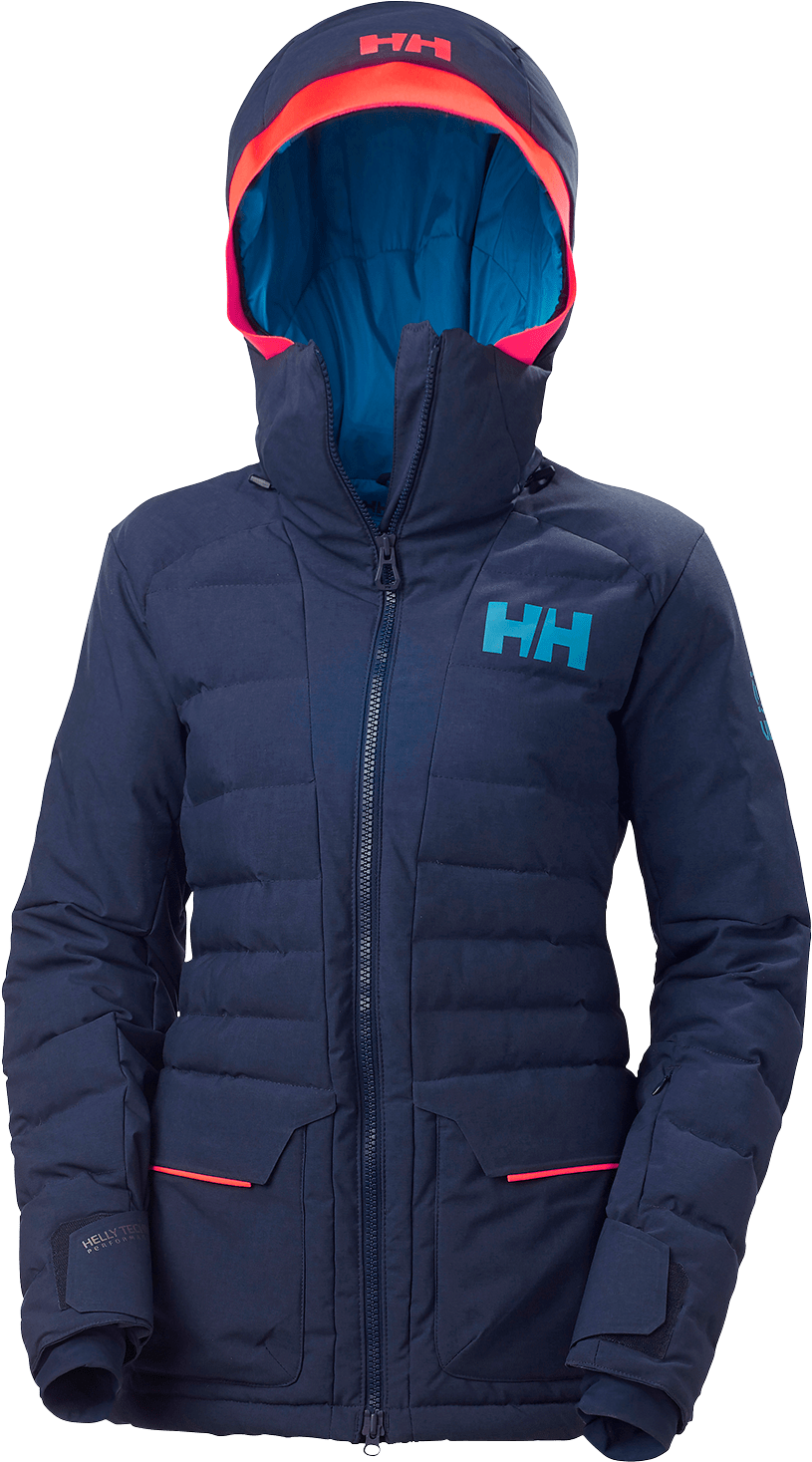 Helly Tech® Performance Helly Hansen Cordelia Review - Tummansininen Laskettelutakki Naisten Clipart (1528x1528), Png Download