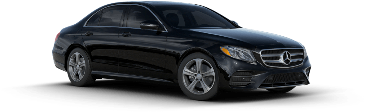 Black - 2017 Mercedes Benz E300 Sedan Clipart (1300x440), Png Download
