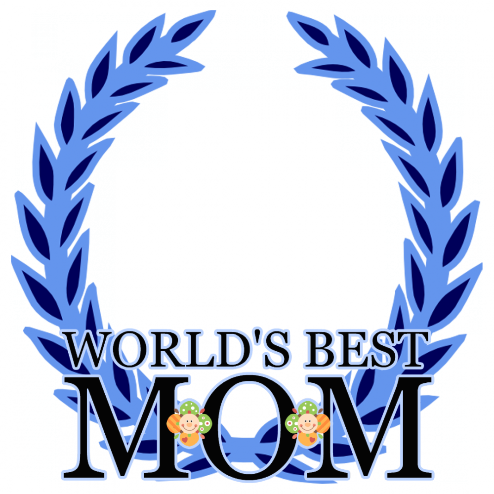 World Best Mom Png Clipart (1000x1000), Png Download