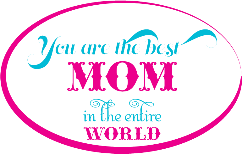 I Love You Mom Png - Circle Clipart (792x612), Png Download