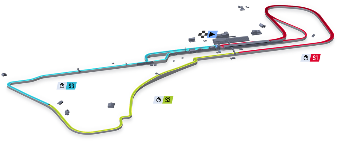 Track Vote For This Week Is Open - Circuit Zolder Line Clipart (1100x550), Png Download