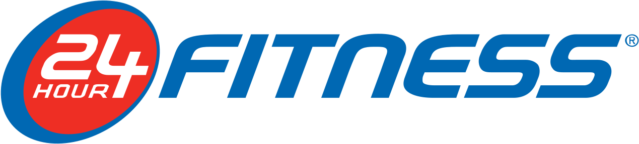 24 Hour Fitness Logo Clipart (1280x300), Png Download