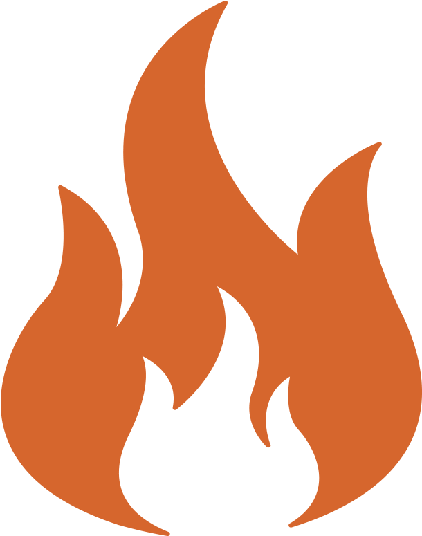 The Fire Package - Flame Icon Clipart (800x800), Png Download