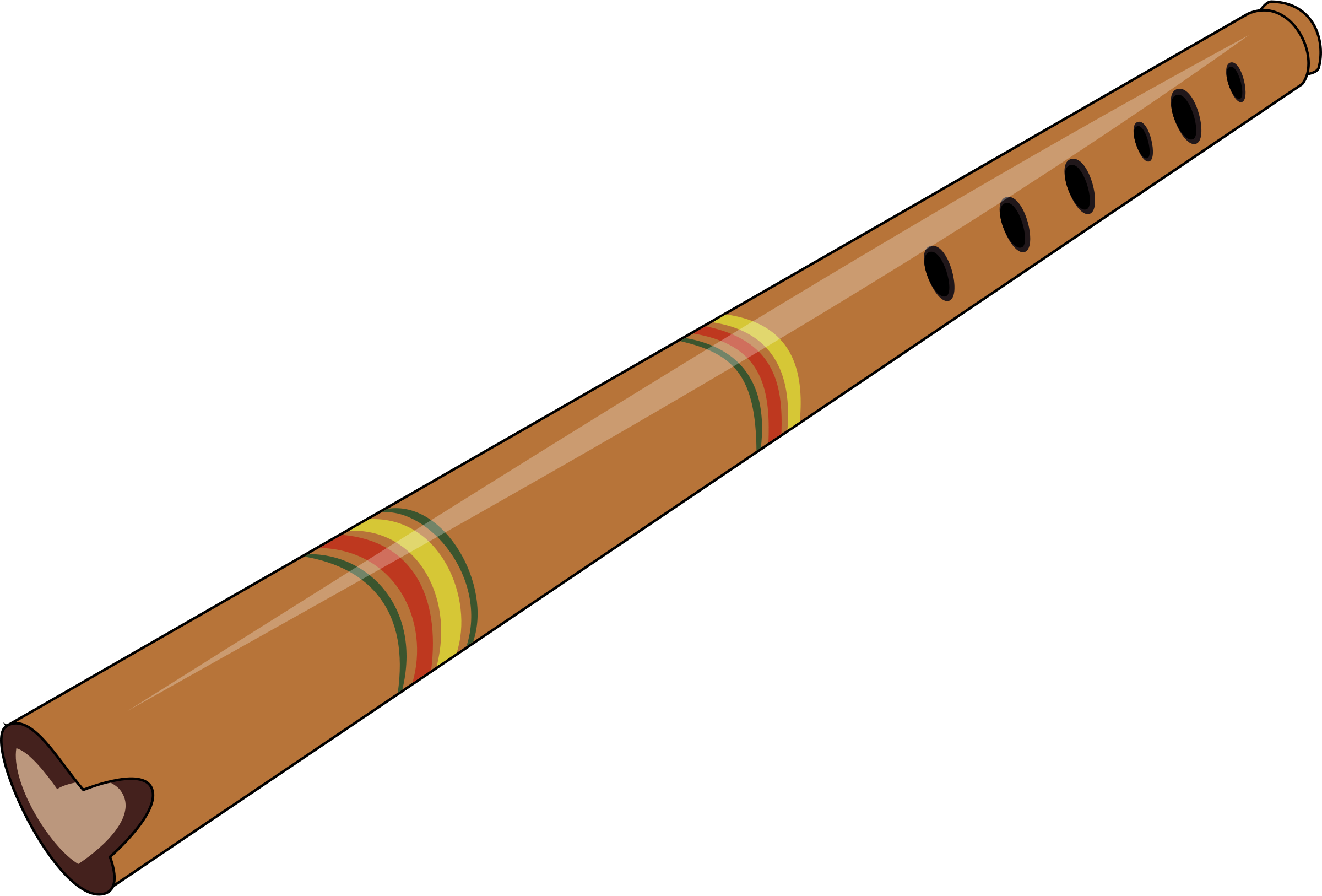 Flute Png - Flute Clipart Transparent Png (1280x866), Png Download