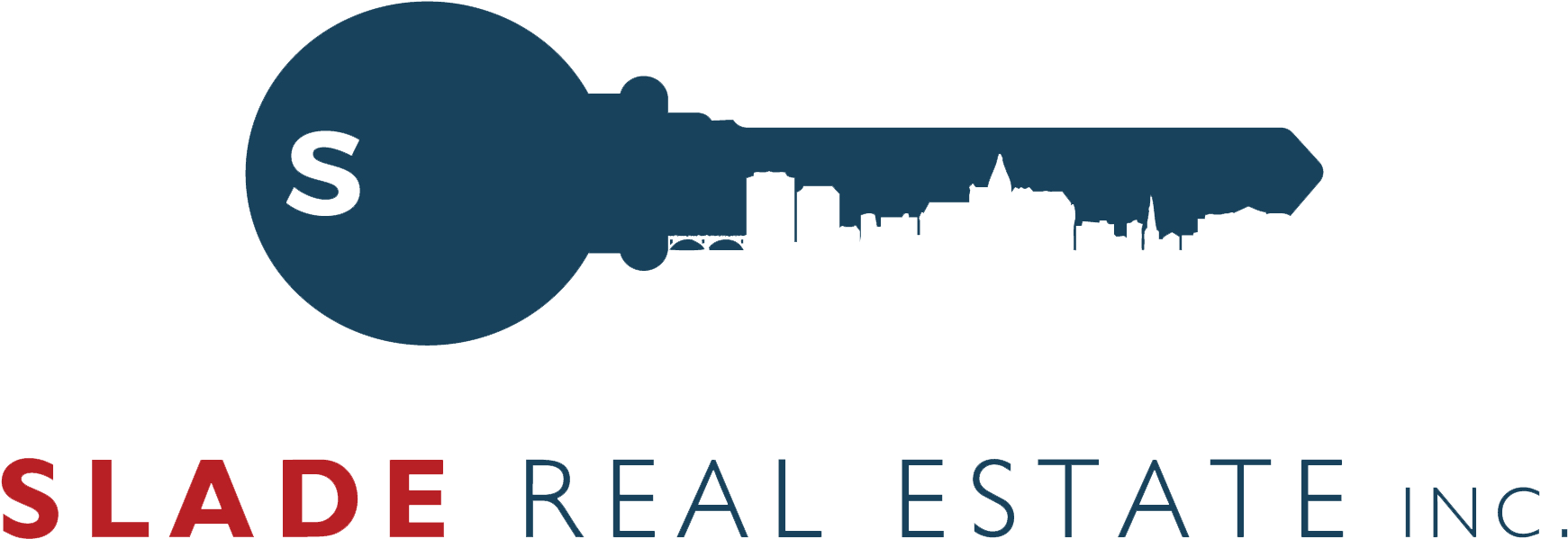 Saskatoon Realtor Slade Desrochers - Real Estate Company Logo Png Clipart (1800x715), Png Download