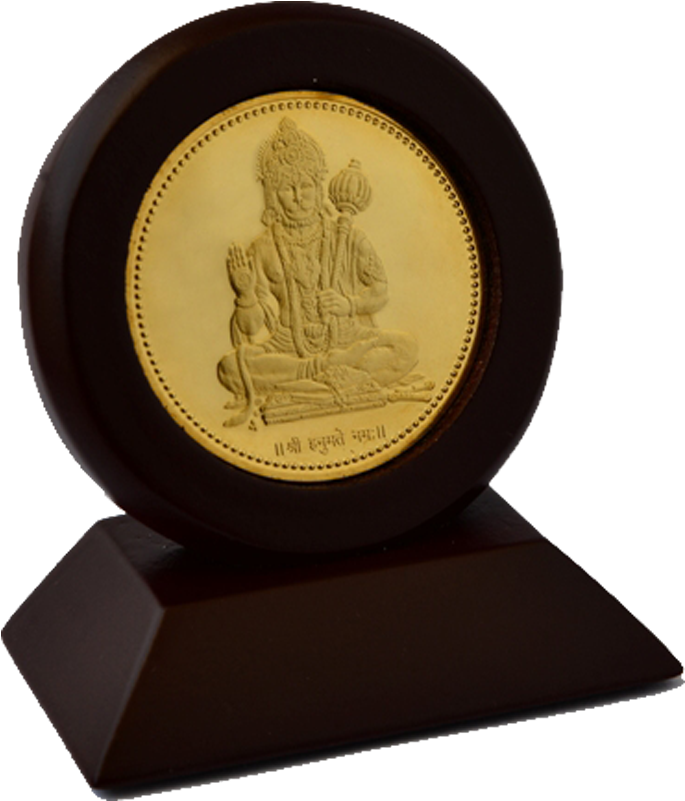 Car Hanumanji Round Plain - Coin Clipart (800x800), Png Download